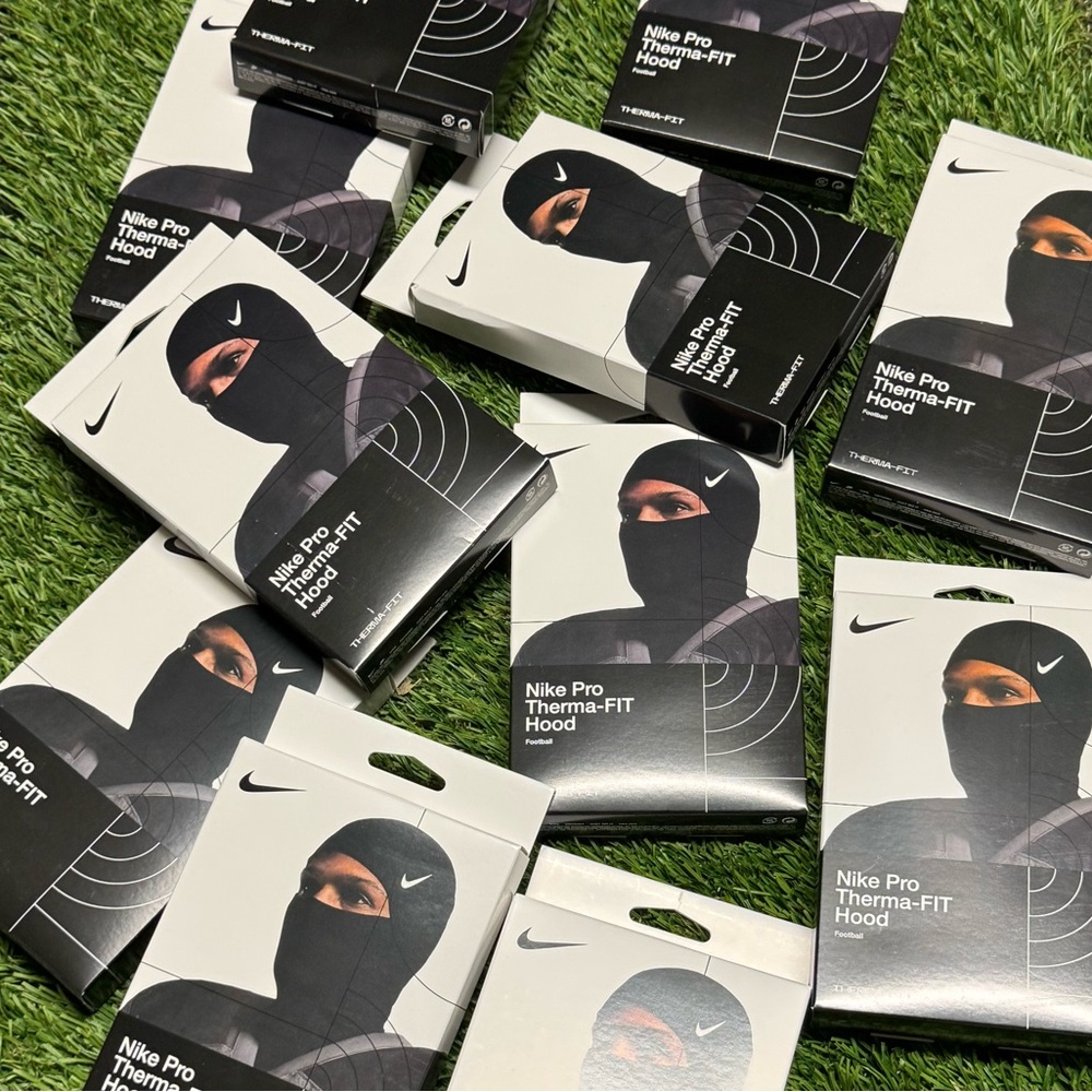 NEW Nike Balaclava Nike Pro Therma-FIT Hyperwarm Hood Balaclava Black Shiesty
